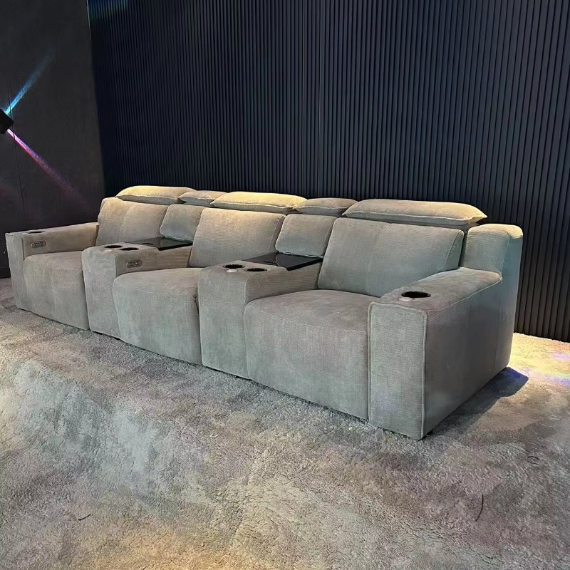Modern High-End Cinema Sofa Po - Home Cinema High End 评论和价格
