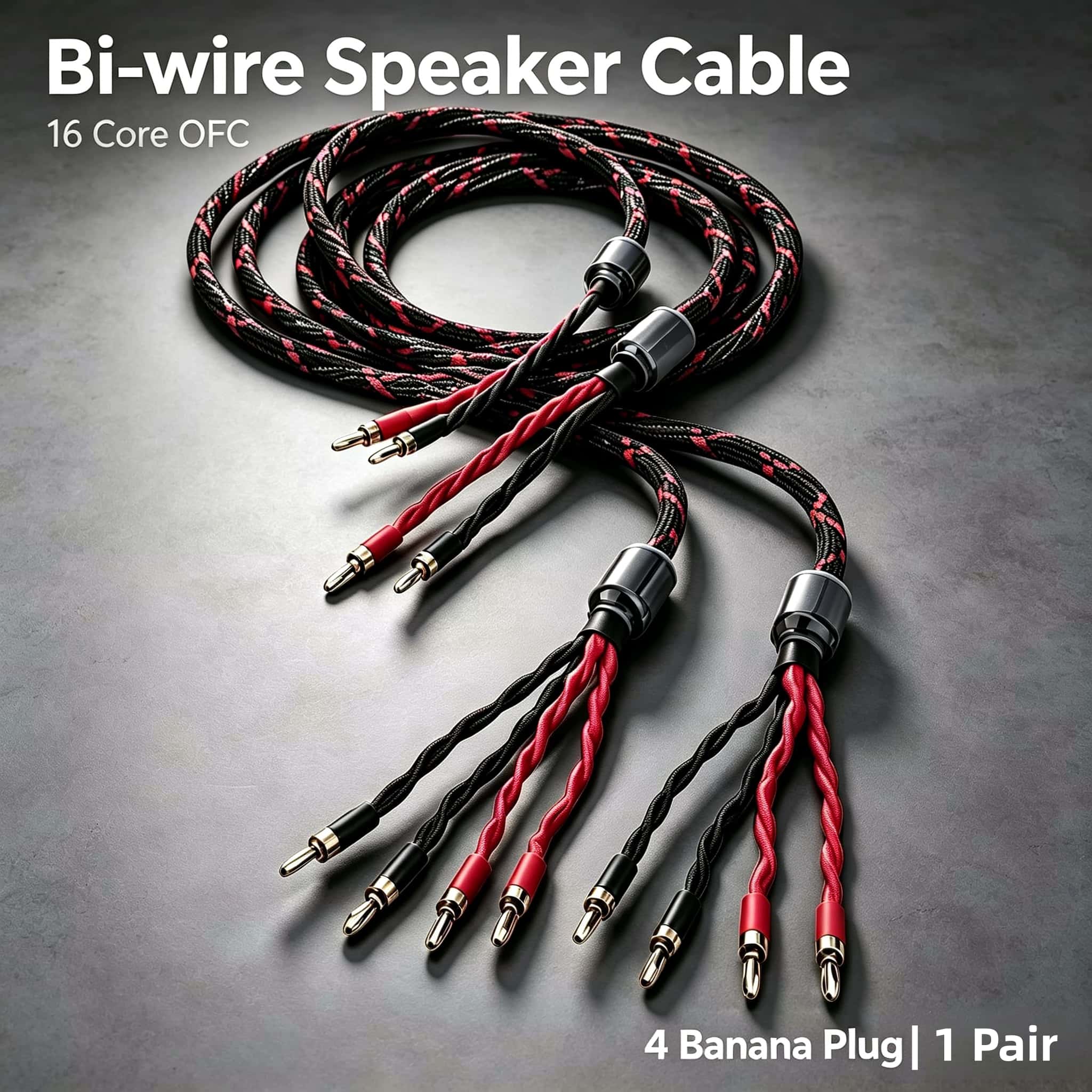 16 Core OFC Bi-Wire Speaker Ca - Home Cinema Idea 评论和价格