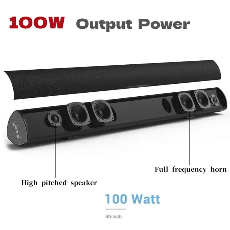 Powerful TV Soundbar Wired 100 - Home Cinema Center 评论和价格