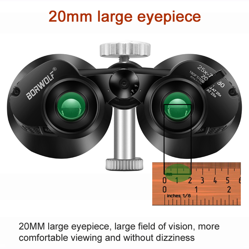 BORWOLF Binoculars 25-75X80 HD - Home Cinema Center 评论和价格
