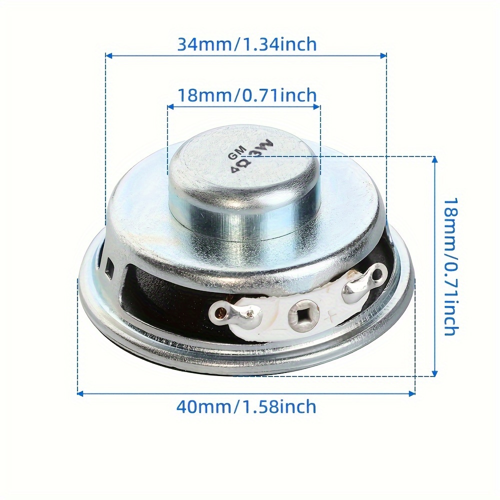 AUIN 2Pcs Mini 1.5 Inch Full F - Home Cinema Equipment 评论和价格