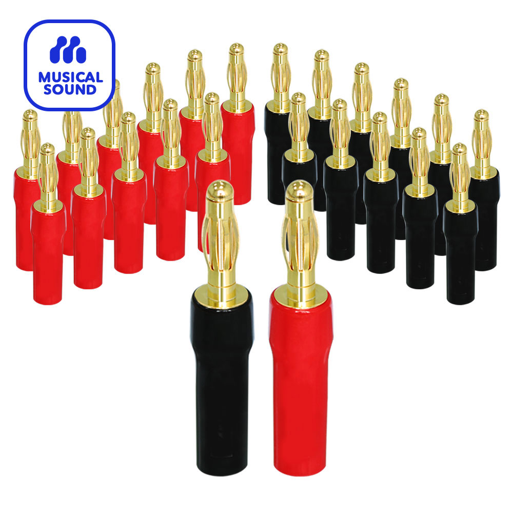 Banana Plugs Audio Jack Connec - Home Cinema Equipment 评论和价格