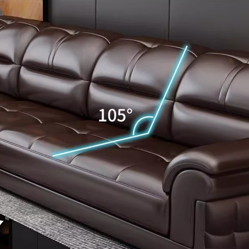 Genuine Leather Small Apartmen - Home Cinema In Small Room 评论和价格