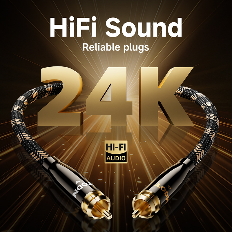 TODN RCA Cable HiFi Stereo 3.5 - Home Cinema Idea 评论和价格