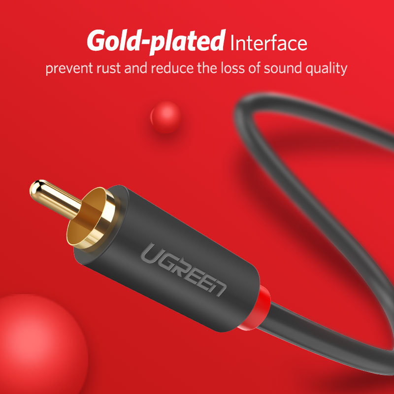 UGREEN 2RCA to 2 RCA Male to M - Home Cinema Idea 评论和价格