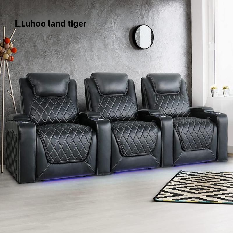High-End Electric Leather Sofa - Home Cinema High End 评论和价格