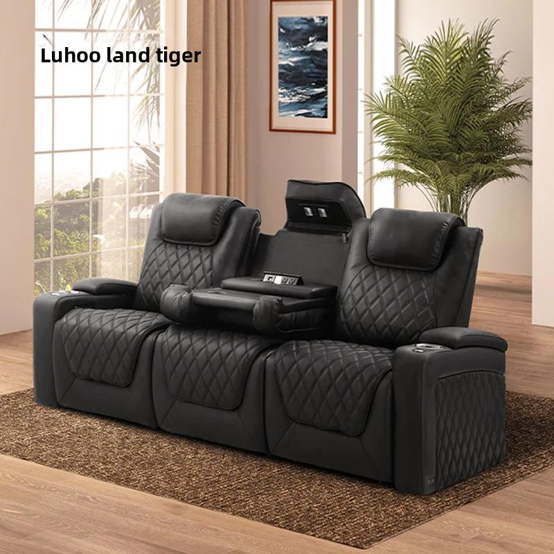 High-End Electric Leather Sofa - Home Cinema High End 评论和价格