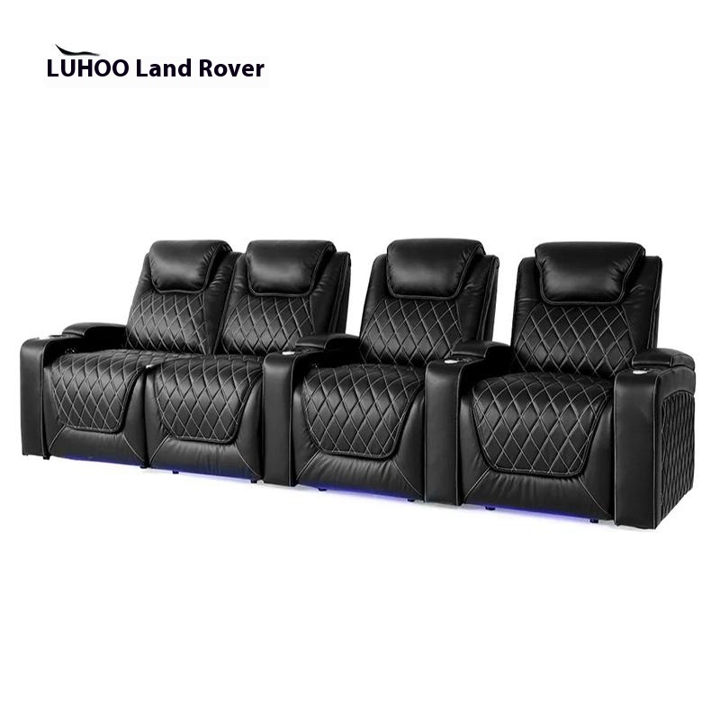 High-End Electric Leather Sofa - Home Cinema High End 评论和价格