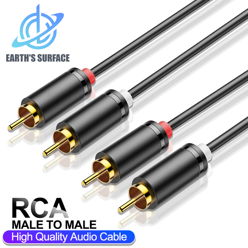 HIFI Stereo RCA Cable 2RCA to  - Home Cinema Idea 评论和价格