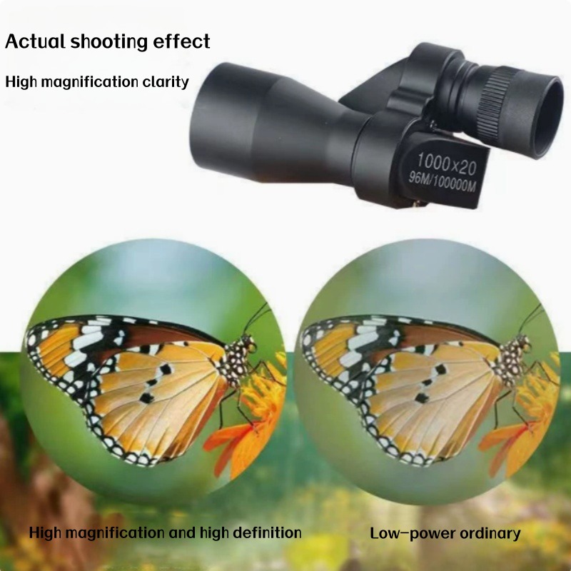 Portable HD Mini Zoom Monocula - Home Cinema Center 评论和价格