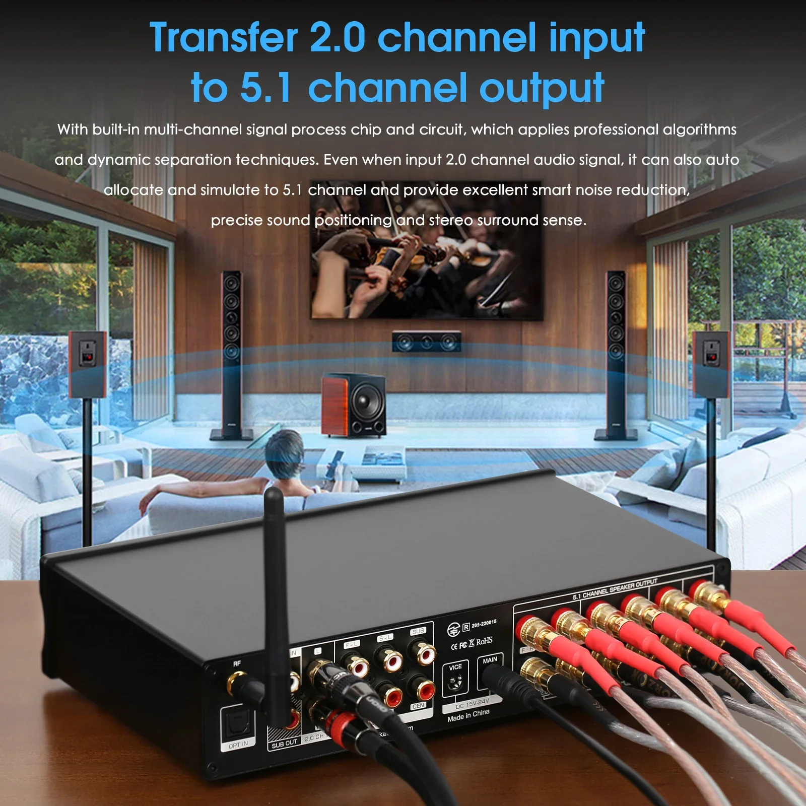 Douk Audio 5.1 Channel Digital - Home Cinema Idea 评论和价格