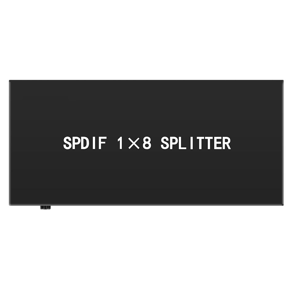 Optical Audio Splitter,1 in 8  - Home Cinema Idea 评论和价格
