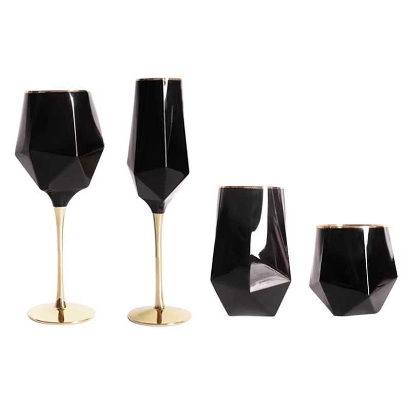 Pure Black Crystal Golden Edge - Home Cinema Glasses 评论和价格