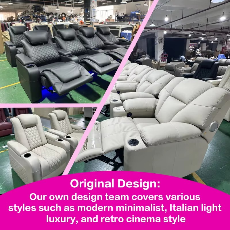 Vip Single Leather Reclining S - Home Cinema High End 评论和价格