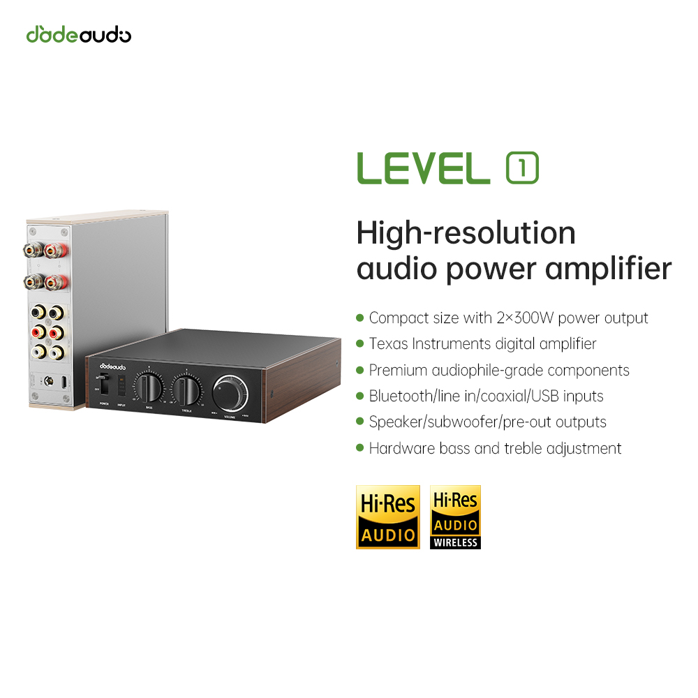 JadeAudio Level 1 Desktop HiFi - Home Cinema Idea 评论和价格